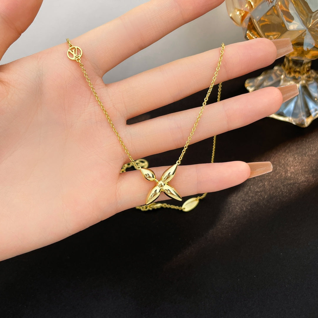 [⭐Sparkve]LOUISETTE GOLD NECKLACE
