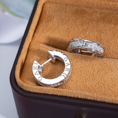 [⭐Sparkve]ZERO 1 MINI SILVER DIAMOND EARRINGS