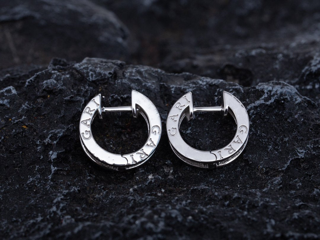 [⭐Sparkve]ZERO 1 MINI SILVER DIAMOND EARRINGS