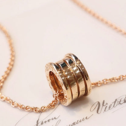 [⭐Sparkve]ZERO 1 PINK GOLD NECKLACE