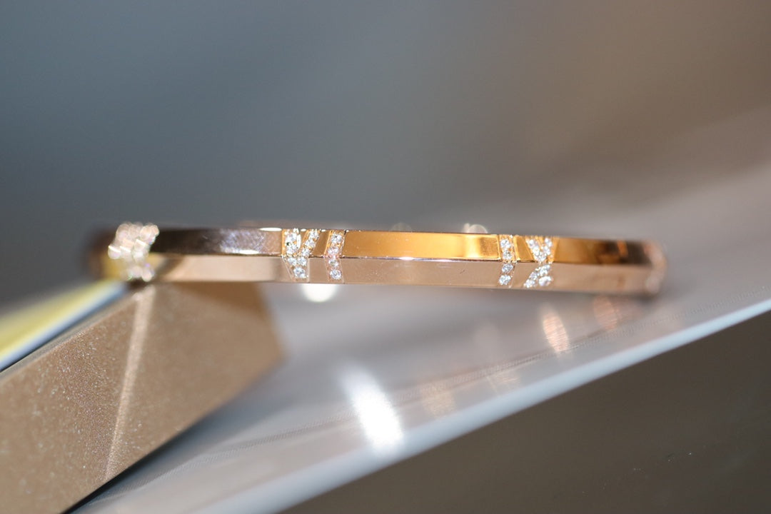 [⭐Sparkve Jewels]ATLAS X PINK GOLD BRACELET