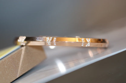 [⭐Sparkve Jewels]ATLAS X PINK GOLD BRACELET