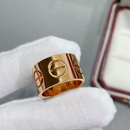 [⭐Sparkve]LOVE 11MM LARGE RING