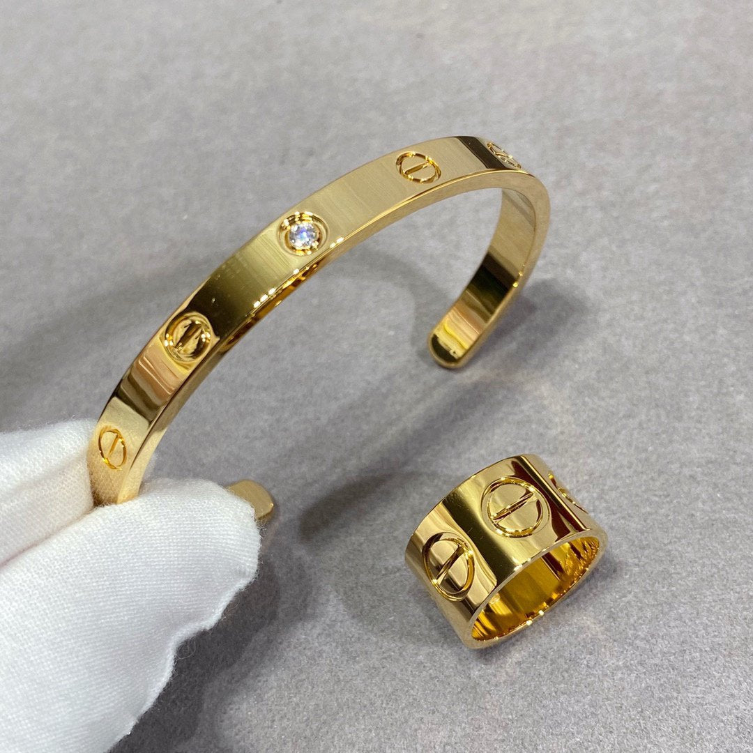 [⭐Sparkve]LOVE 11MM LARGE RING