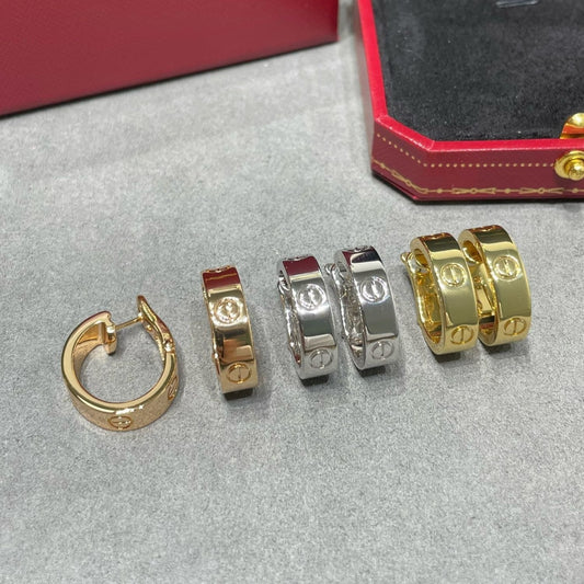 [⭐Sparkve]LOVE 5.5MM EARRINGS