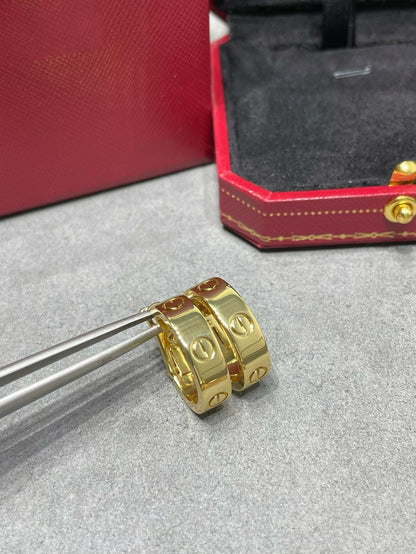 [⭐Sparkve]LOVE 5.5MM EARRINGS