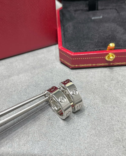 [⭐Sparkve]LOVE 5.5MM EARRINGS