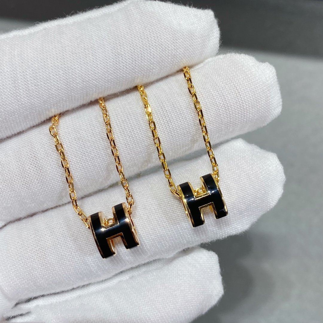 [⭐Sparkve]MINI POP H NECKLACE