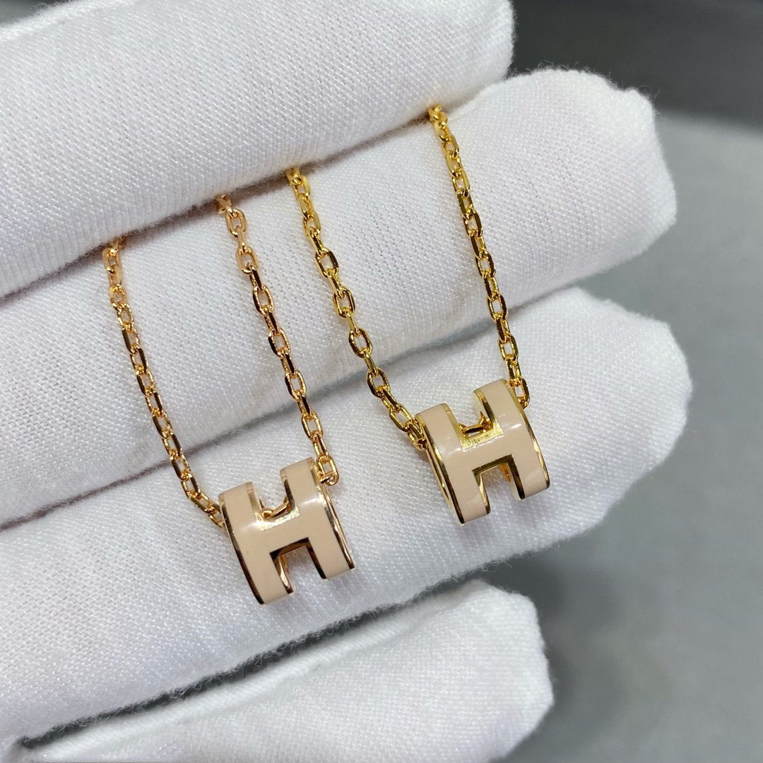 [⭐Sparkve]MINI POP H NECKLACE