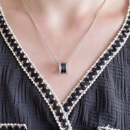 [⭐Sparkve]ZERO 1 DIAMOND CERAMIC NECKLACE