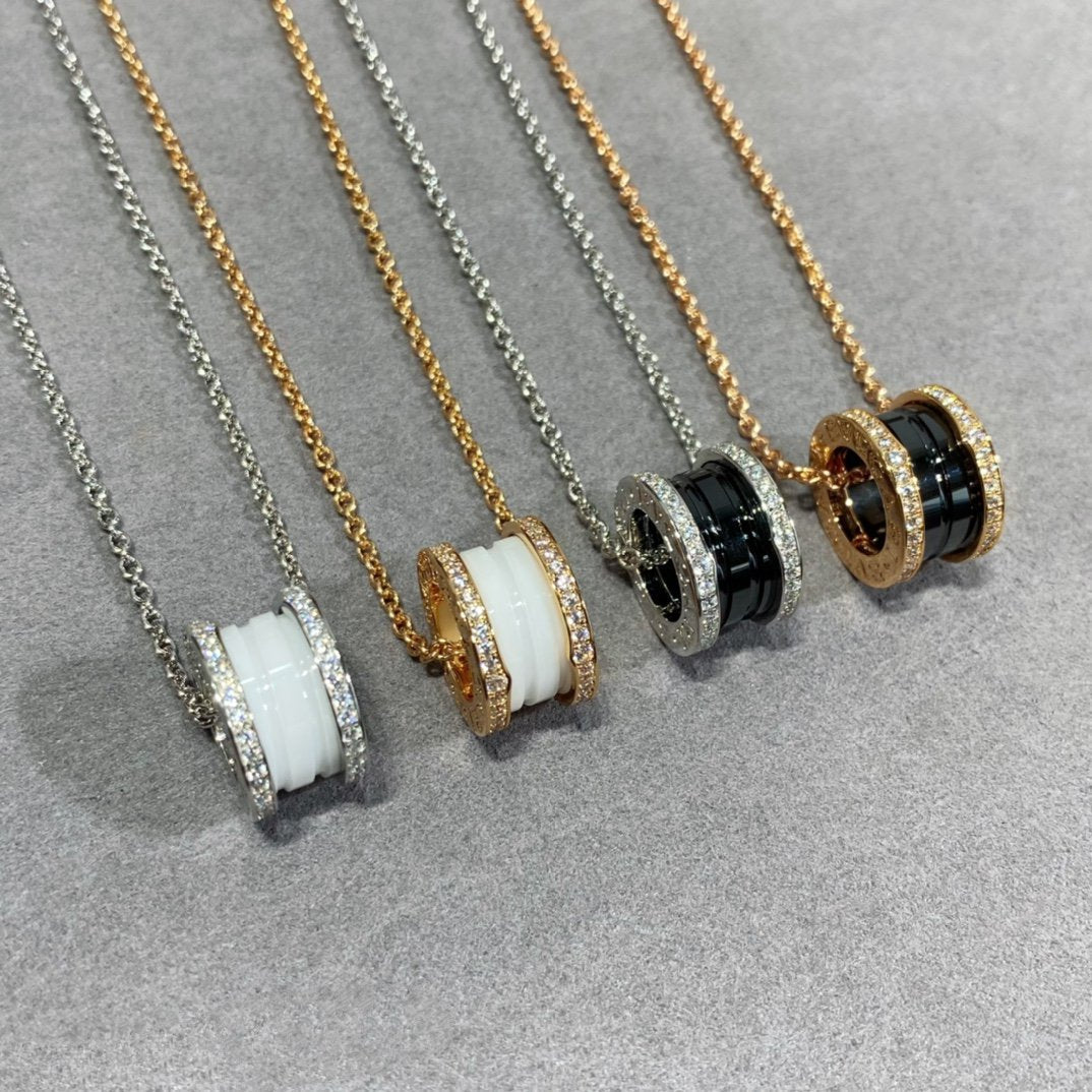 [⭐Sparkve]ZERO 1 DIAMOND CERAMIC NECKLACE