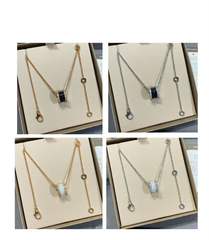 [⭐Sparkve]ZERO 1 DIAMOND CERAMIC NECKLACE