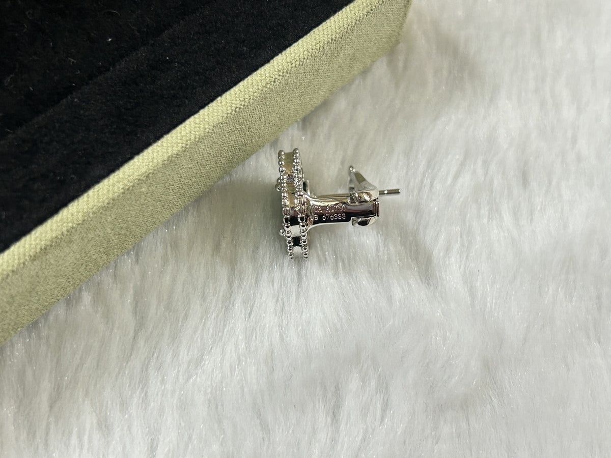 [⭐Sparkve]CLOVER PIETERSITE MEDIUM STUD EARRINGS
