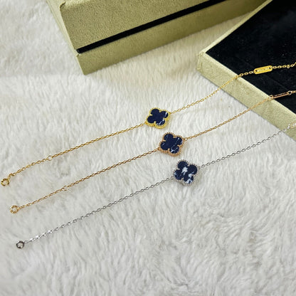[⭐Sparkve]CLOVER 1 MOTIF PIETERSITE BRACELET