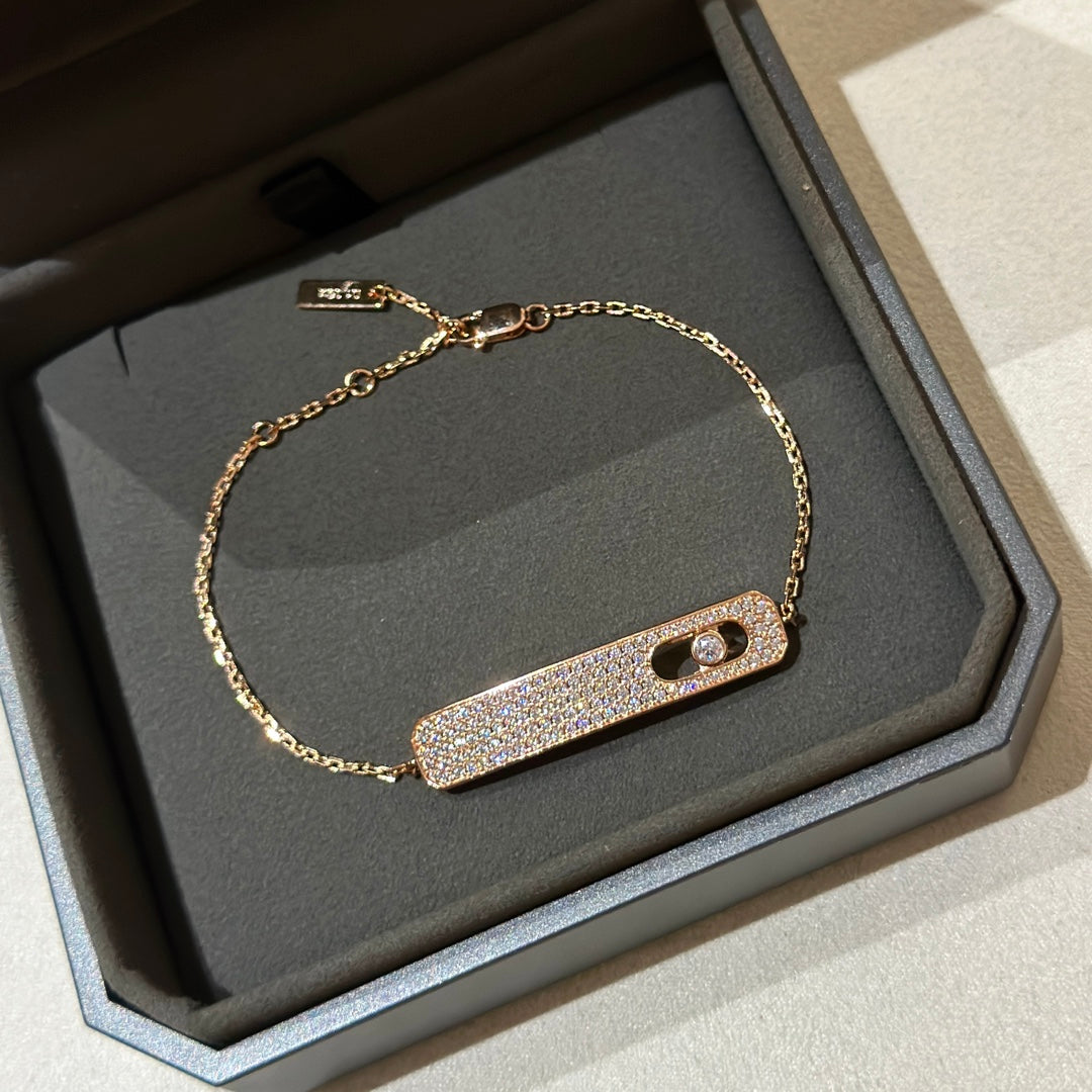 [⭐Sparkve]MOVE CLASSIQUE DIAMOND PAVED BRACELET