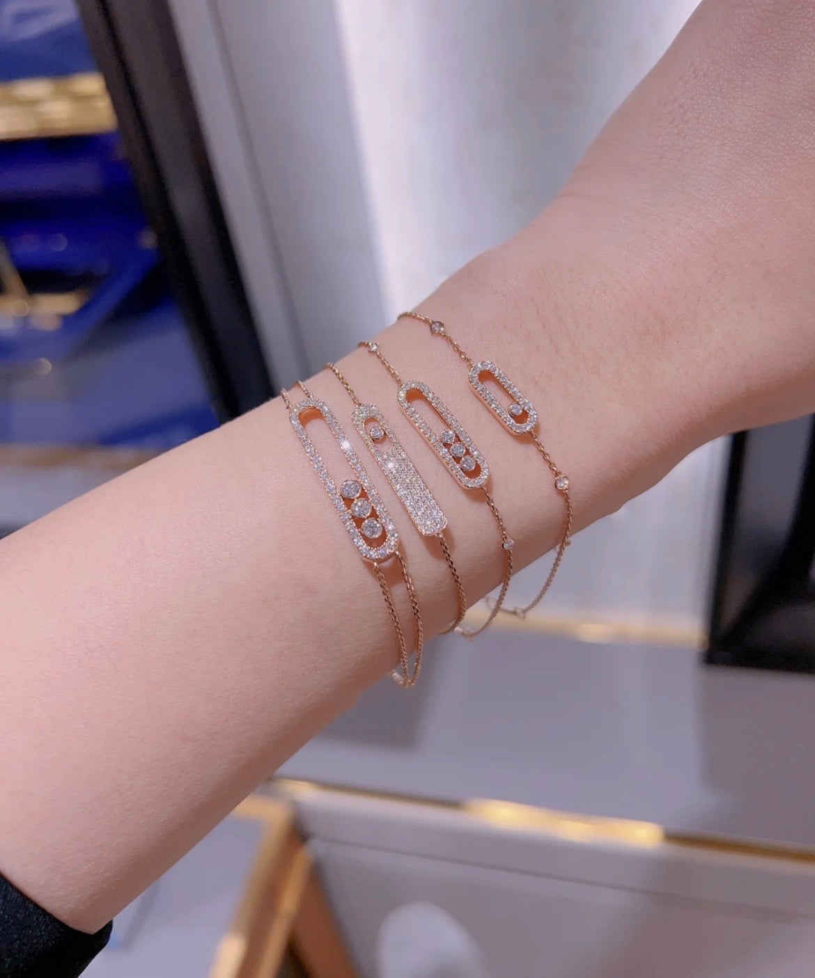 [⭐Sparkve]MOVE CLASSIQUE DIAMOND PAVED BRACELET