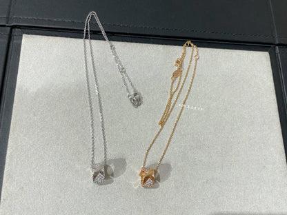 [⭐Sparkve]LIENS EVIDENCE DIAMOND PAVED NECKLACE