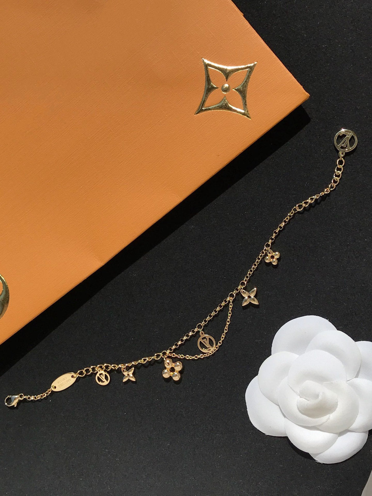 [⭐Sparkve]BLOOMING PINK GOLD MOP BRACELET
