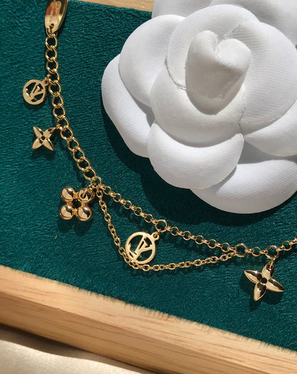 [⭐Sparkve]BLOOMING PINK GOLD MOP BRACELET