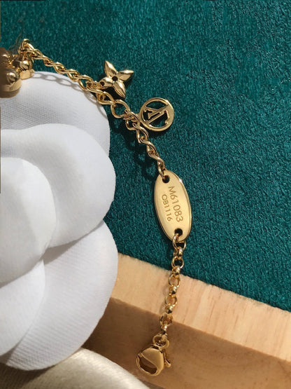 [⭐Sparkve]BLOOMING PINK GOLD MOP BRACELET