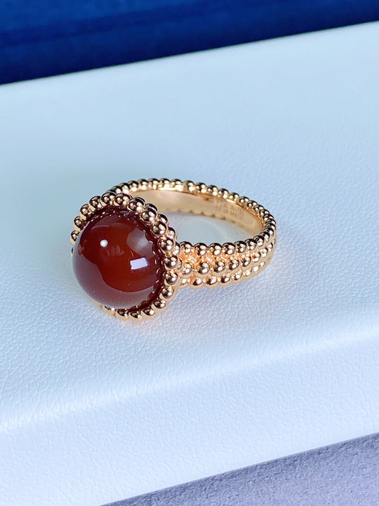 [⭐Sparkve]PERLEE COULEURS ROSE GOLD RING