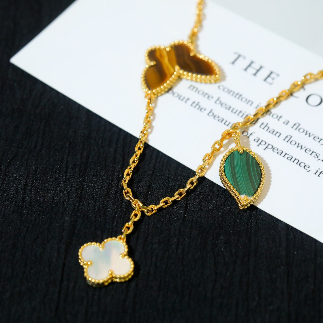 [⭐Sparkve]Sparkve SPRING 5 MOTIF GOLD BRACELET