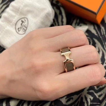 [⭐Sparkve]OLYMPE PINK GOLD RING