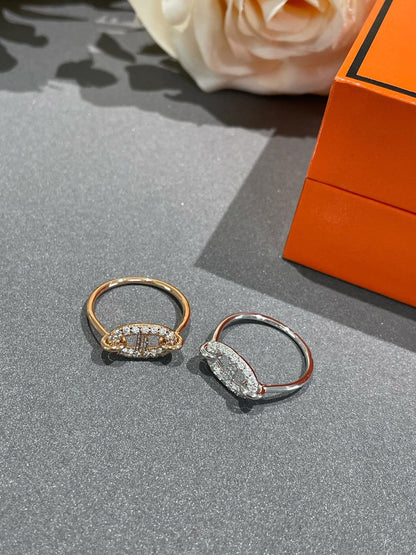 [⭐Sparkve]RONDE SMALL DIAMOND RING