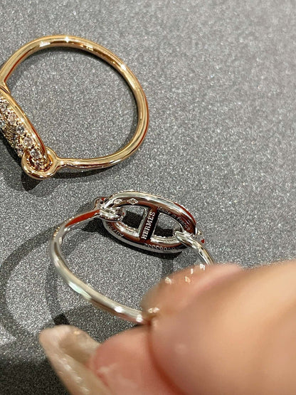 [⭐Sparkve]RONDE SMALL DIAMOND RING