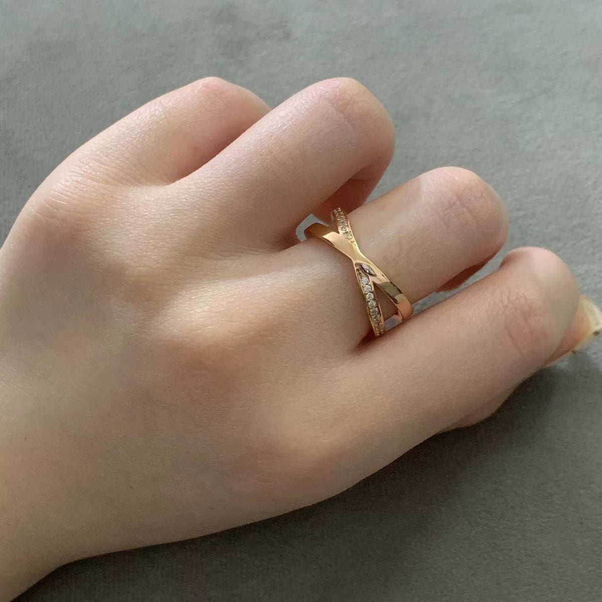 [⭐Sparkve Jewels]ATLAS X DIAMOND RING