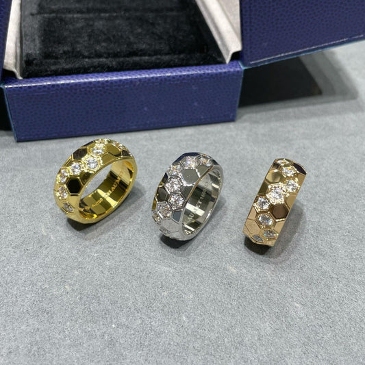 [⭐Sparkve]BEE LOVE DIAMOND LARGE RING