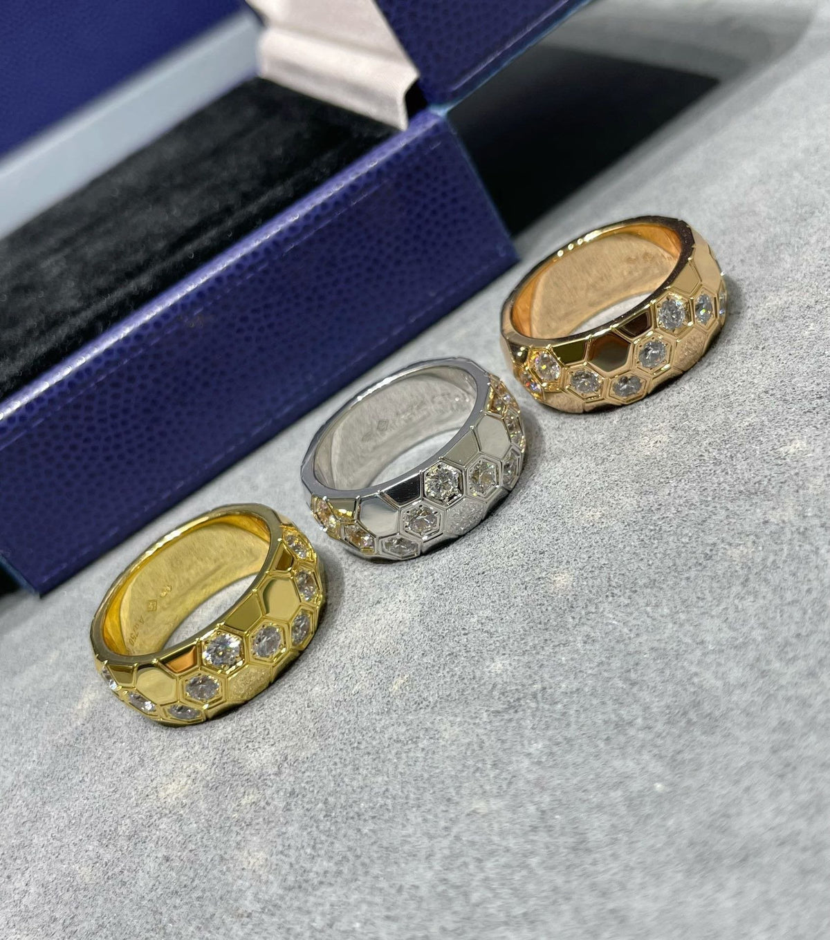 [⭐Sparkve]BEE LOVE DIAMOND LARGE RING