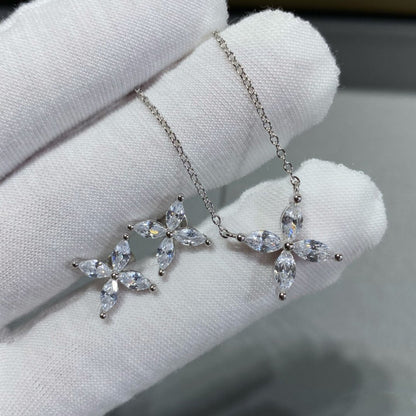 [⭐Sparkve Jewels]VICTORIA SILVER DIAMOND STUD MINI EARRINGS