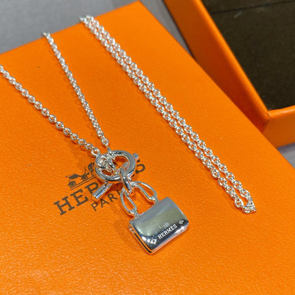 [⭐Sparkve]CONSTANCE PEDANT SILVER NECKLACE