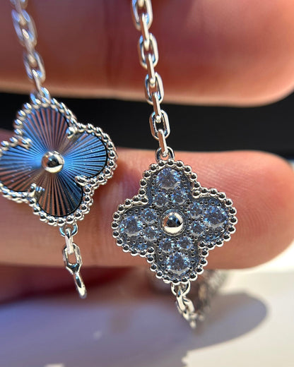 [⭐Sparkve] CLOVER 5 MOTIF LASER BRACELET COLLECTION