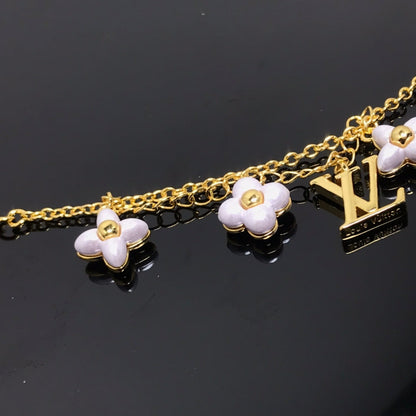 [⭐Sparkve]LOGO 6 MOTIF STAR AND SUN GOLD BRACELET