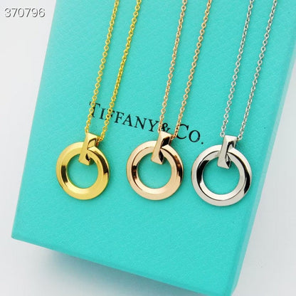 [⭐Sparkve Jewels]T1 CIRCLE MEDIUM NECKLACE