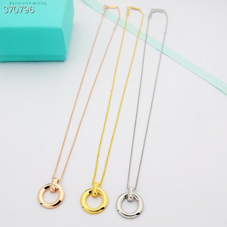 [⭐Sparkve Jewels]T1 CIRCLE MEDIUM NECKLACE