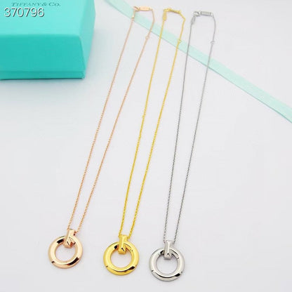 [⭐Sparkve Jewels]T1 CIRCLE MEDIUM NECKLACE