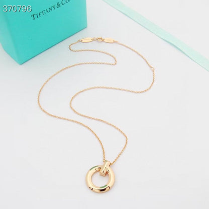 [⭐Sparkve Jewels]T1 CIRCLE MEDIUM NECKLACE