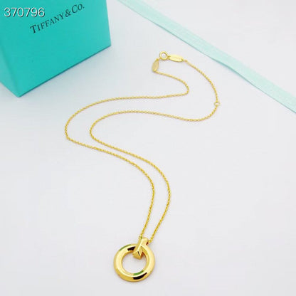 [⭐Sparkve Jewels]T1 CIRCLE MEDIUM NECKLACE