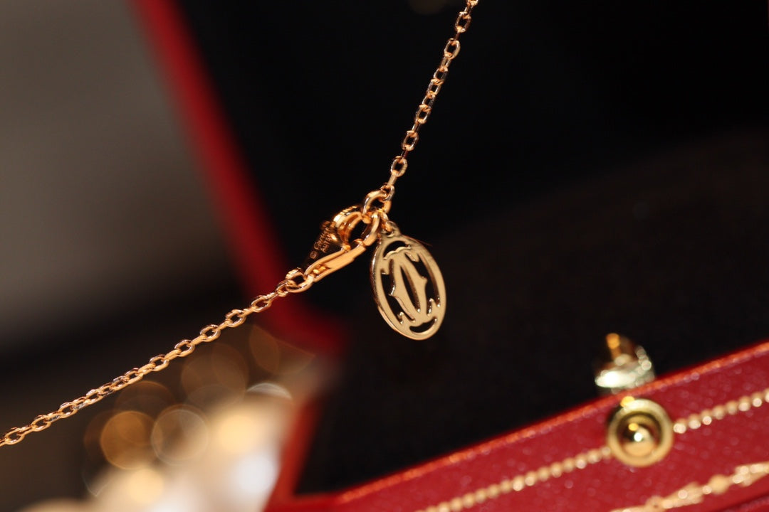 [⭐Sparkve]DAMOUR DIAMOND NECKLACE