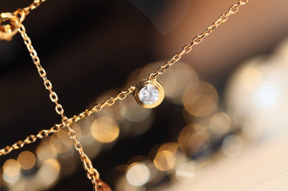 [⭐Sparkve]DAMOUR DIAMOND NECKLACE