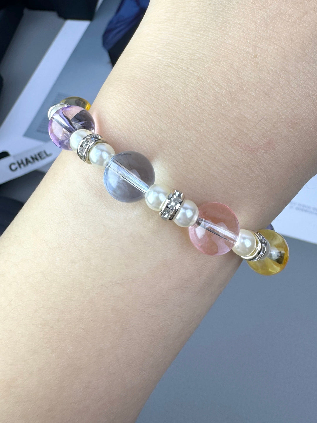 [⭐Sparkve]Colorful Transparent Resin Bracelet