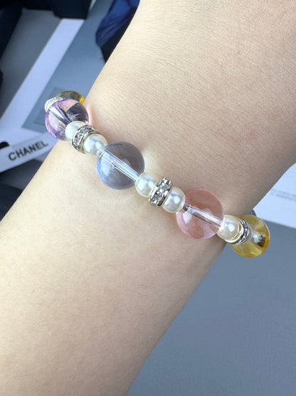 [⭐Sparkve]Colorful Transparent Resin Bracelet