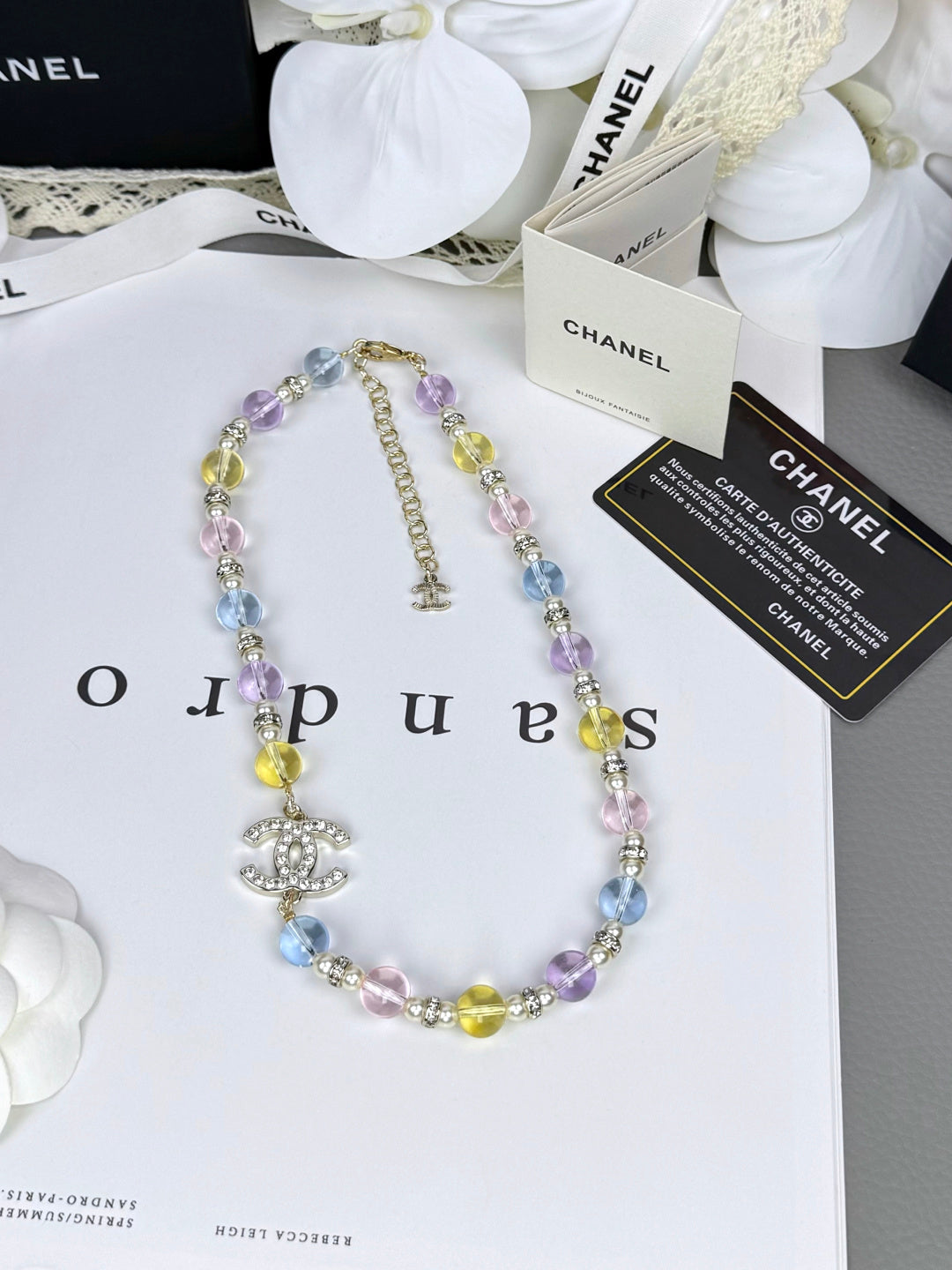 [⭐Sparkve]26C New Spring Collection Colorful Transparent Resin Necklace