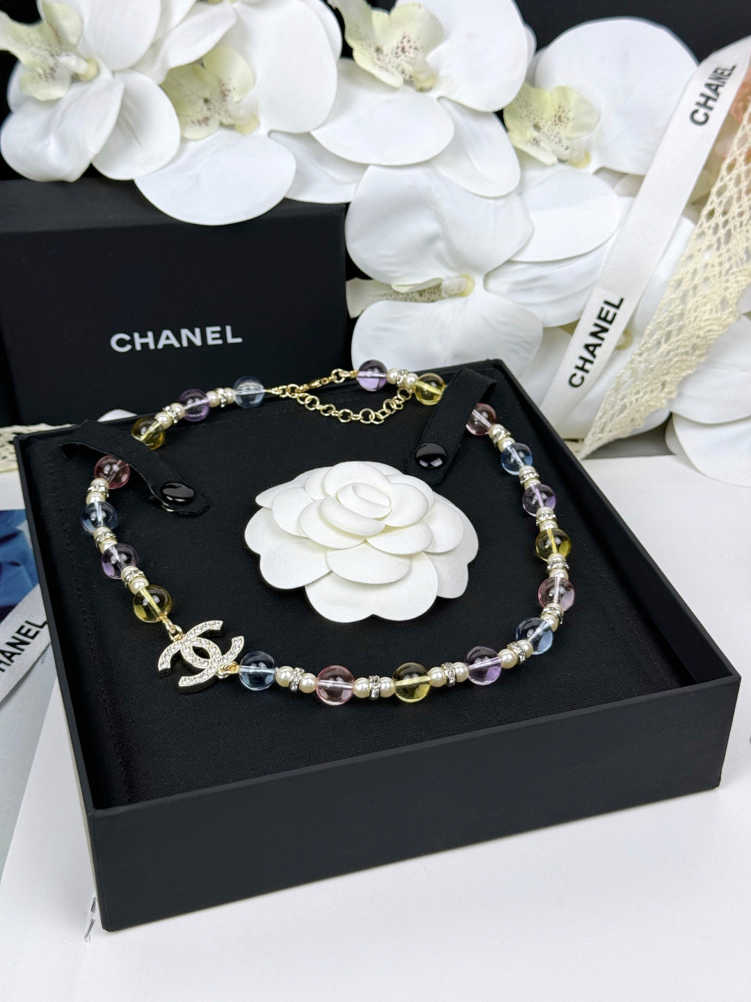 [⭐Sparkve]26C New Spring Collection Colorful Transparent Resin Necklace
