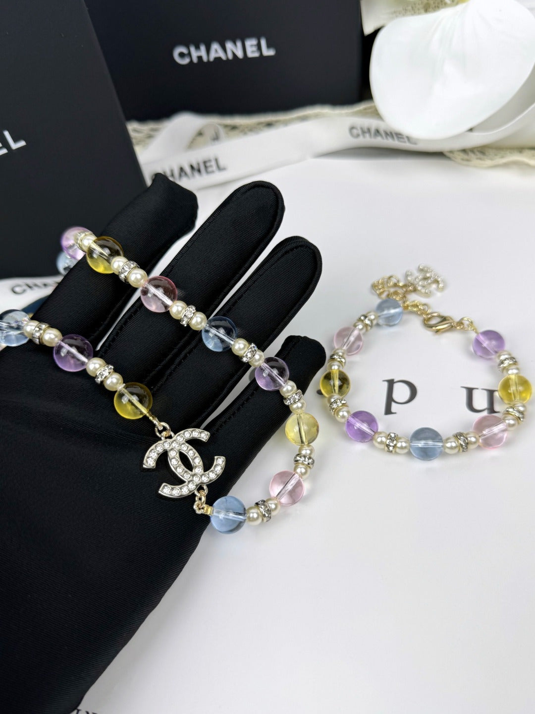 [⭐Sparkve]26C New Spring Collection Colorful Transparent Resin Necklace