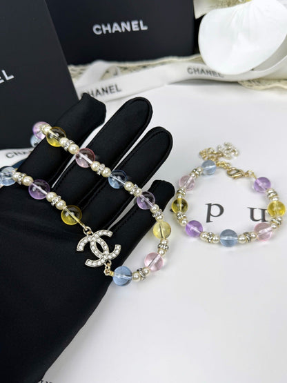 [⭐Sparkve]26C New Spring Collection Colorful Transparent Resin Necklace