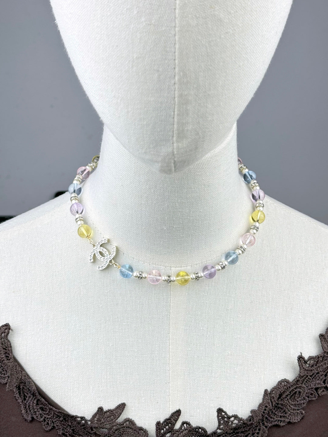 [⭐Sparkve]26C New Spring Collection Colorful Transparent Resin Necklace